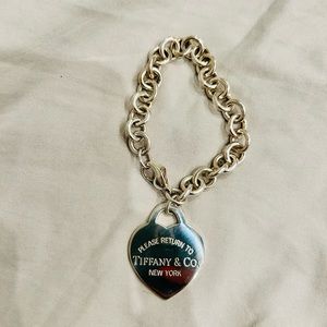 Tiffany’s heart bracelet authentic